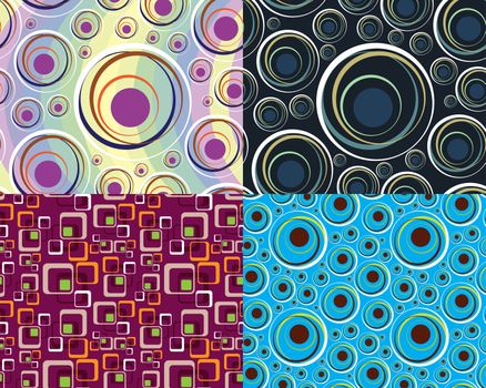 Abstract seamless background for wallpapers and wrapping paper.