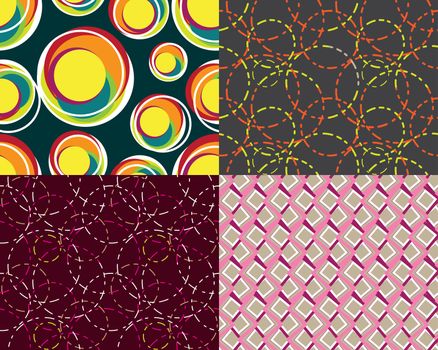 Abstract seamless background for wallpapers and wrapping paper.