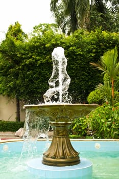 fountain in the park