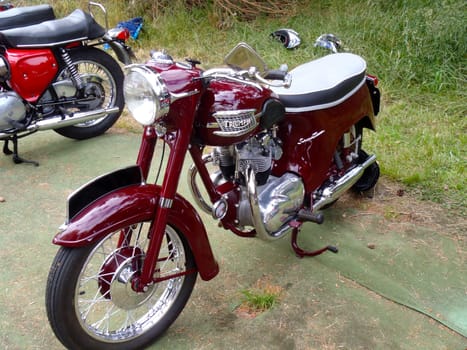 Old red Triumph