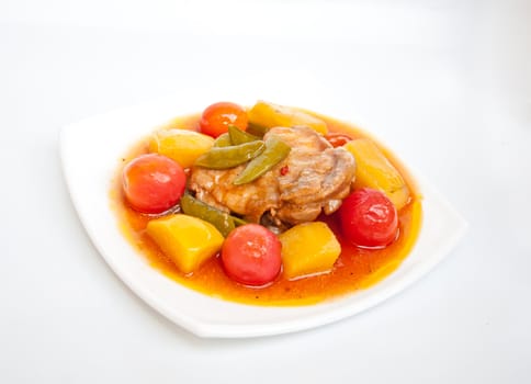 chicken stew for healthy food