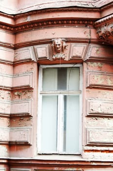 Art-Nouveau old door in Tbilisi Old town, Republic of Georgia