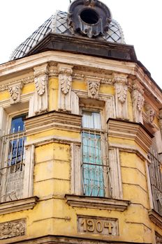 Art-Nouveau old door in Tbilisi Old town, Republic of Georgia