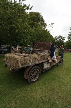 Classic world war 2 French farmers truck