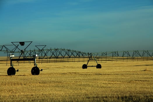 An agricultural irrigation pipe