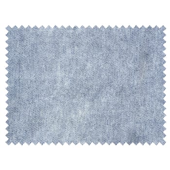 A fabric sample isolated over white background