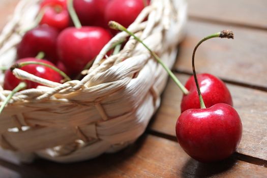 cherries in a bag