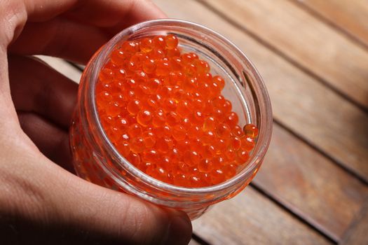 orange caviar