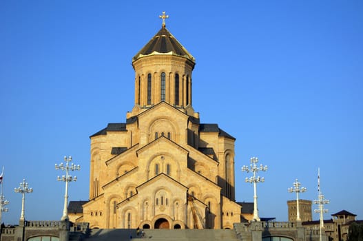 St. Trinity cathedral in Tbilisi, Georgia         