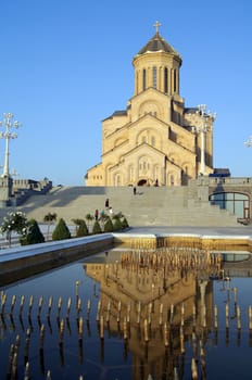 St. Trinity cathedral in Tbilisi, Georgia            