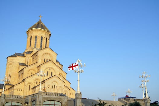 St. Trinity cathedral in Tbilisi, Georgia            