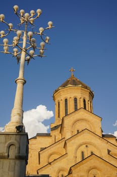 St. Trinity cathedral in Tbilisi, Georgia       