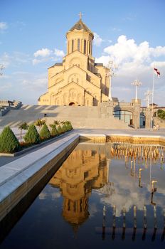 St. Trinity cathedral in Tbilisi, Georgia     