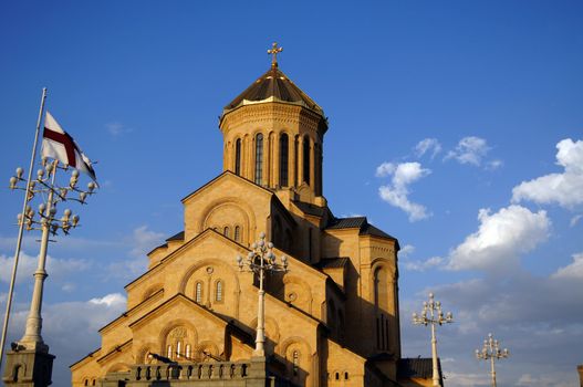 St. Trinity cathedral in Tbilisi, Georgia        