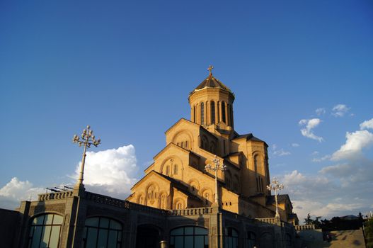 St. Trinity cathedral in Tbilisi, Georgia  