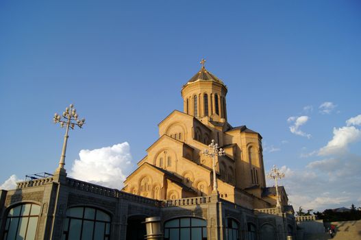St. Trinity cathedral in Tbilisi, Georgia 