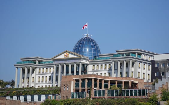 The Official residence of Georgian President Mikheil Saakashvili in Tbilisi, Republic of Georgia