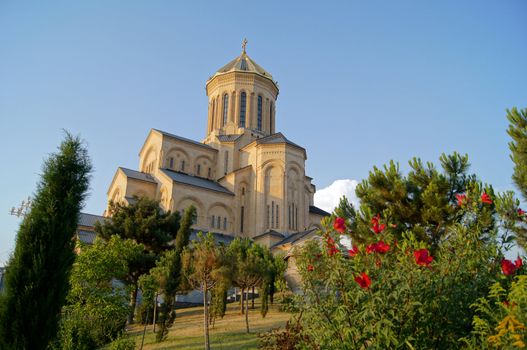 St. Trinity cathedral in Tbilisi, Georgia         
