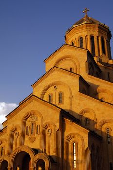 St. Trinity cathedral in Tbilisi, Georgia    