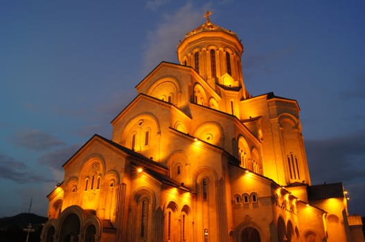 St. Trinity cathedral in Tbilisi, Georgia