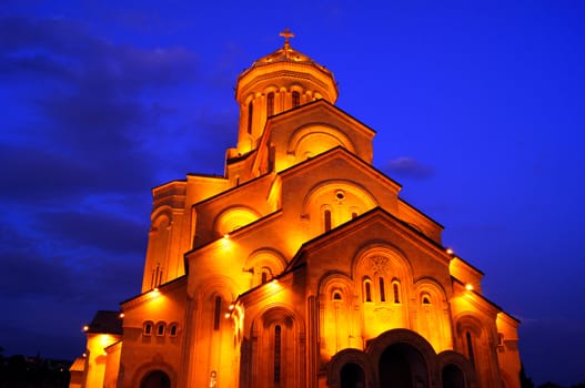St. Trinity cathedral in Tbilisi, Georgia