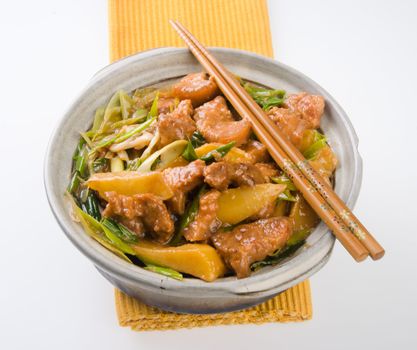 pork. chinese cuisine asia food