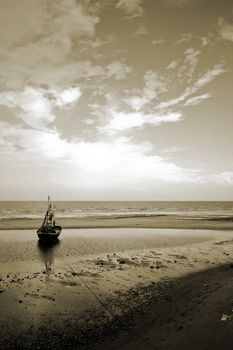 cha-am beach in thailand