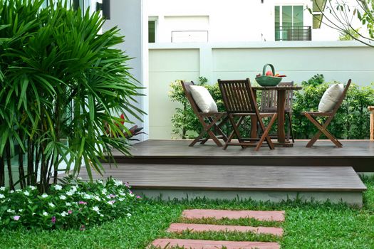 the balcony in house