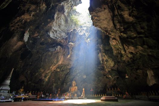 phaya grotto in petchburi, thailand