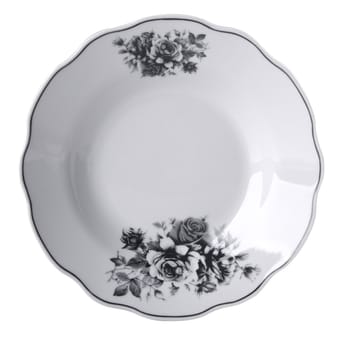 plates on the white background