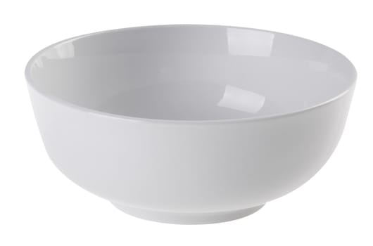 bowl, ceramic bowl on white background