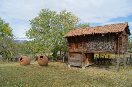 Open-air enthographical museum in the capital of Republic of Georgia - Tbilisi