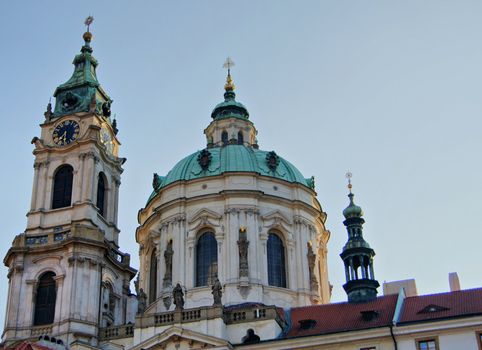 Architecture of Old part of czech capital - Prague city