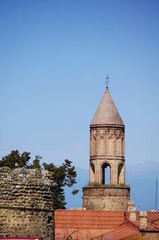 historical medieval city of Signagi in Kakheti region, Republic of Georgia, close to Tbilisi