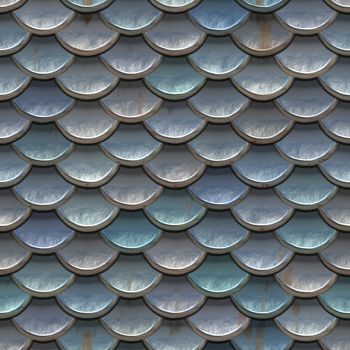 Seamless fish scale background