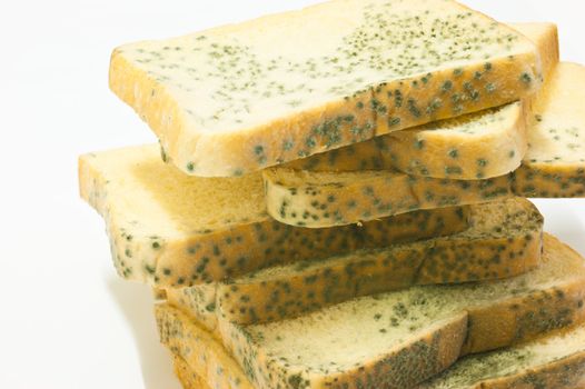 moldy bread that is harmful to your health