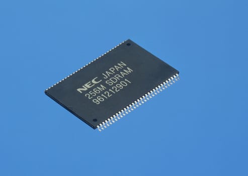 Computer microchip CPU