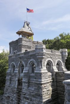 Belvedere Castle is a building in Central Park in New York City, New York, that contains exhibit rooms and an observation deck.