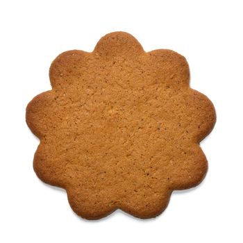 Gingerbread isolated on white