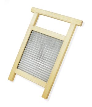 A Wooden washboard, used as a music instrument