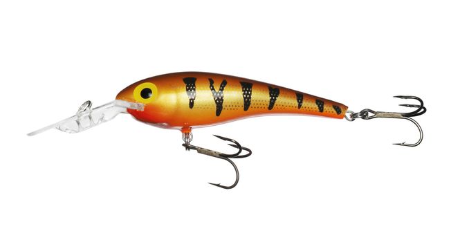 Isolated wobbler fishing lure