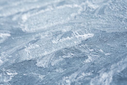 Closeup of ice formations, suitable for background. short depth-of-field