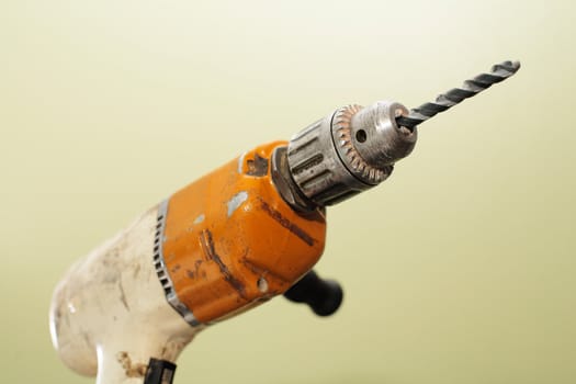 Old electric drill.