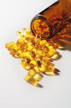 Omega 3 fish oil capsules