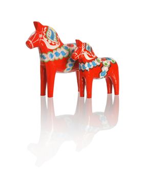 A Traditional Dalecarlian horses or Dala horses (Swedish: Dalahast) It has become a symbol of Dalarna as well as Sweden in general. The design of the horses has been around for centuries.