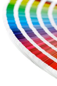 CMYK printing color swatches