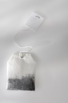 Teabag with a blank tag