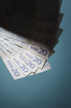 Suspicious 20 euro notes