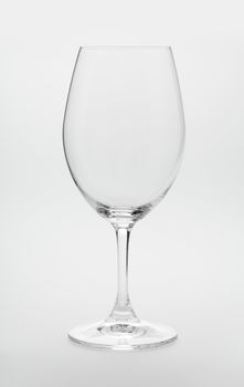 Empty high quality red wine glass