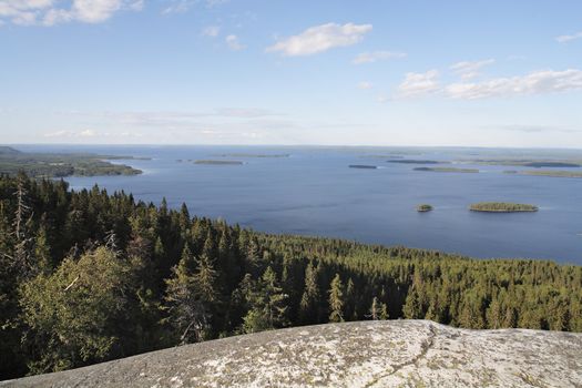 A Lake in Finland. Photographed in Koli National Park in eastern Finland.
